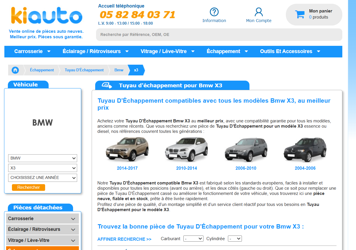 Kiauto Suivi De Commande