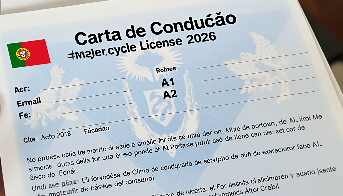 découvrez tout sur le permis moto au portugal en 2026 : démarches, conditions, coût et nouveautés pour préparer votre examen en toute sérénité.