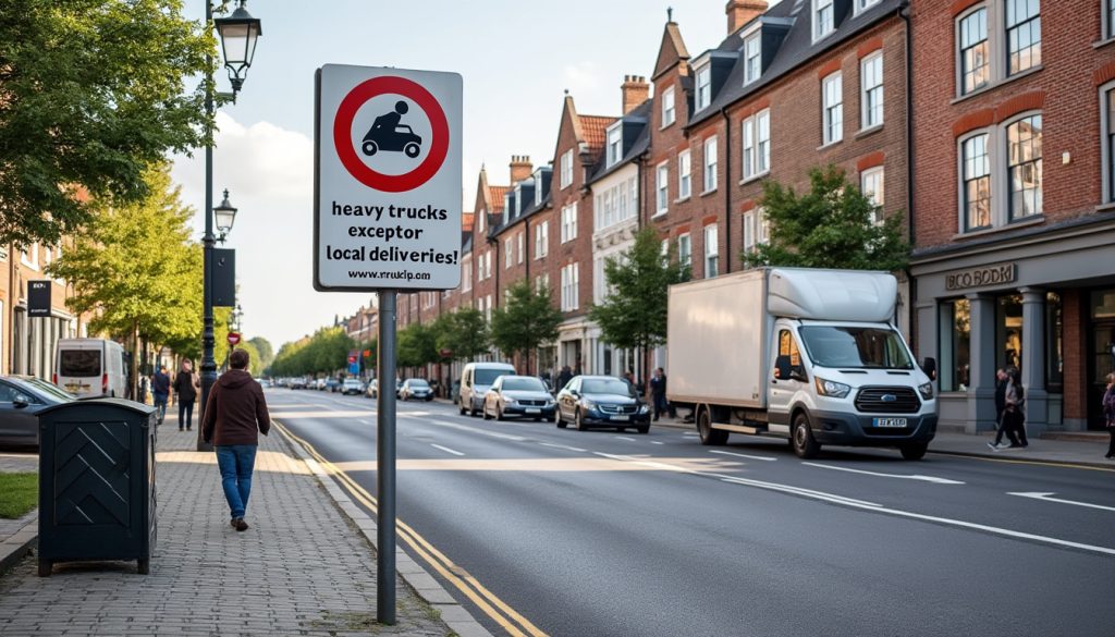 découvrez la signification du panneau « interdit aux poids lourds sauf desserte locale », son importance pour la sécurité routière, et les implications pour les conducteurs de véhicules lourds.