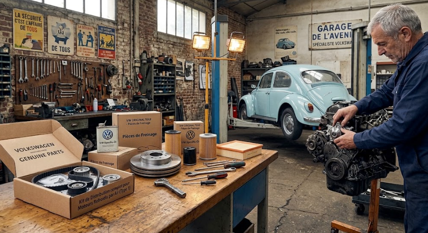 Où puis-je trouver des pièces détachées d'origine Volkswagen